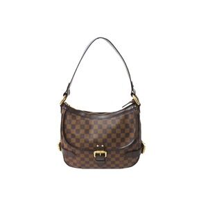 LOUIS VUITTON Highbury One Shoulder Hobo Bag Damier Canvas Brown